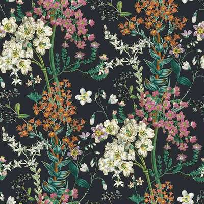Holden Decor Kaleidoscope 90572 Ayana Black