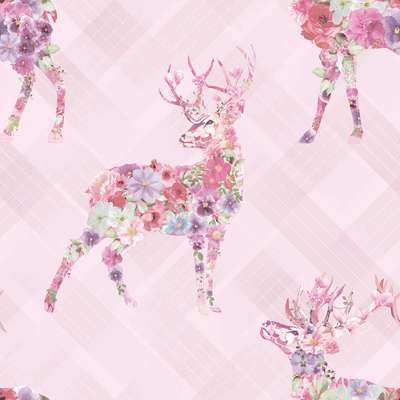 Holden Decor Kaleidoscope 90621 Calla Pink